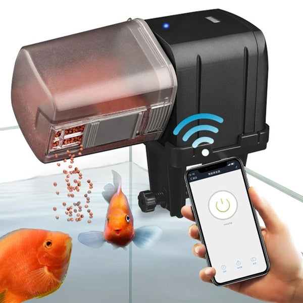 Alimentador digital para peixes Auto Fish